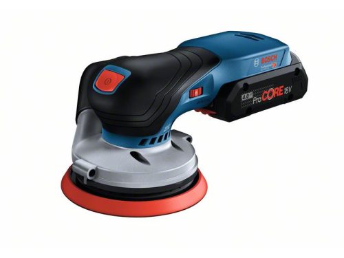 BOSCH Akkus excentercsiszoló 125 mm-es GEX 18V-125 kartondobozban (akku és töltő nélkül)