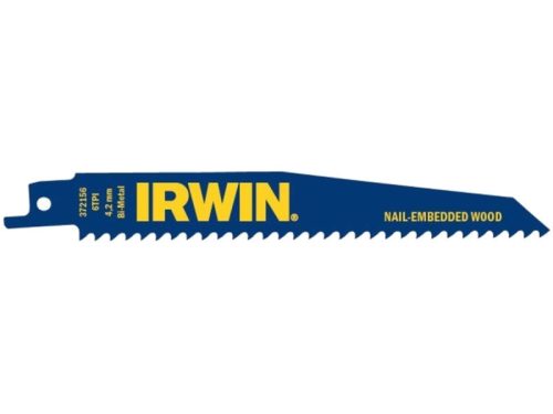 IRWIN Szablyafűrészlap 150 mm/6TPI fa bimetál (5 db/cs)