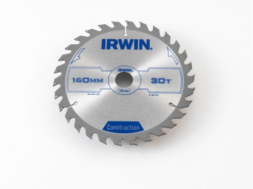 IRWIN Fűrésztárcsa fához 160 x 20 mm / 30T