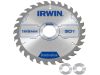 IRWIN Fűrésztárcsa fához 165 x 30 mm / 30T