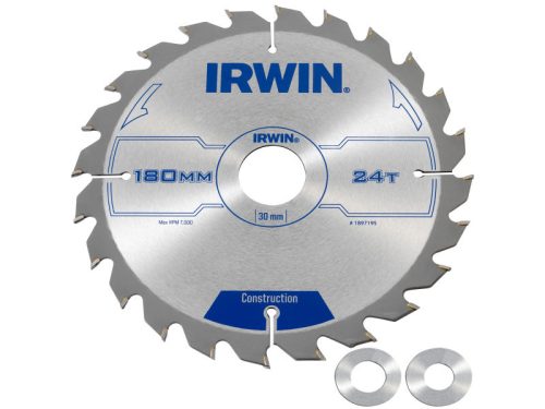 IRWIN Fűrésztárcsa fához 180 x 30 mm / 24T