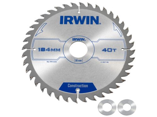 IRWIN Fűrésztárcsa fához 184 x 30 mm / 40T