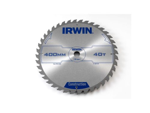 IRWIN Fűrésztárcsa fához 400 x 30 mm / 40T
