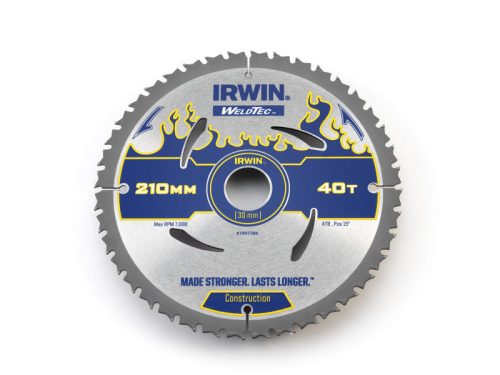 IRWIN Fűrésztárcsa fához 210 x 30 mm / 40T