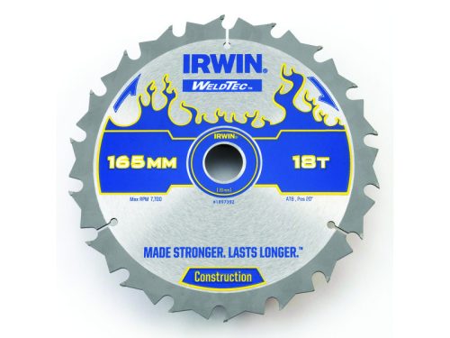 IRWIN Fűrésztárcsa fához 165 x 20 mm / 18T