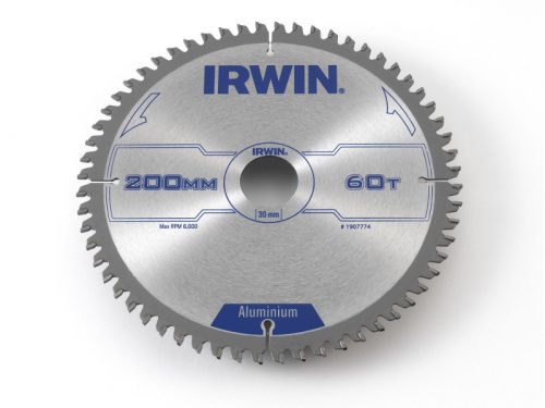 IRWIN Fűrésztárcsa alumíniumhoz 200 x 30 mm / 60T