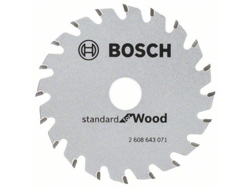 BOSCH Fűrésztárcsa fához 85 x 15 x 1,1 mm / 20T Standard For Wood