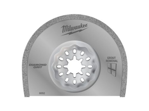 MILWAUKEE Fugaeltávolító fűrészlap 75 x 1,2 x 25 mm gyémánt szemcsés Multitool Starlock