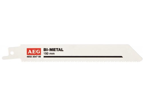 AEG Szablyafűrészlap 150/1,8 mm fém, műanyag,fa (3 db/cs)