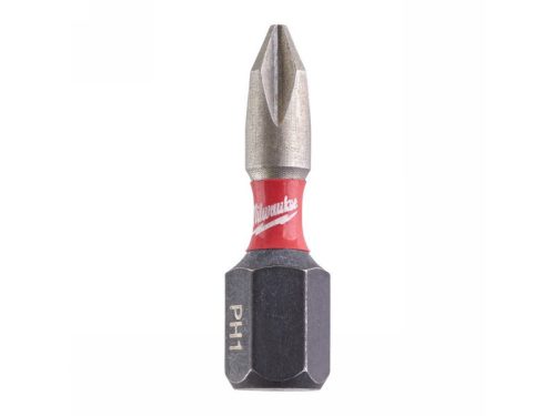 MILWAUKEE Bithegy PH1 x 25 mm SHOCKWAVE (2 db/cs)