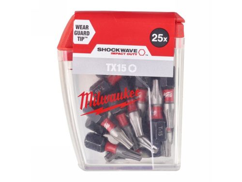 MILWAUKEE Bithegy torx TX15 x 25 mm (25 db/cs)