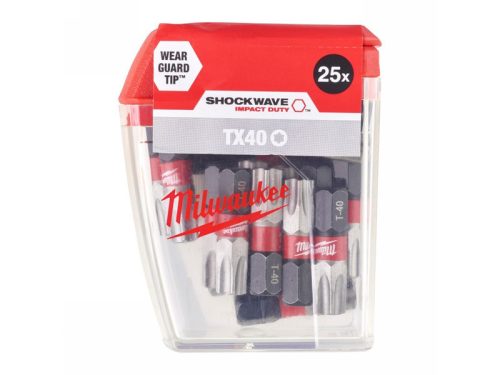 MILWAUKEE Bithegy torx TX40 x 25 mm (25 db/cs)