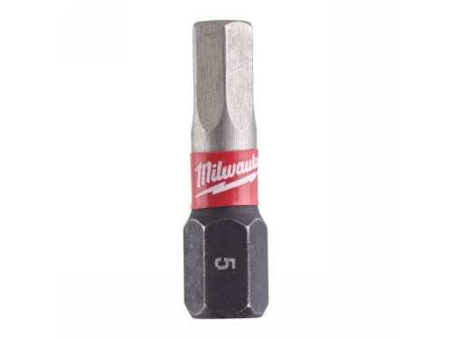 MILWAUKEE Bithegy imbusz 5 x 25 mm Shockwave Impact Duty (2 db/cs)