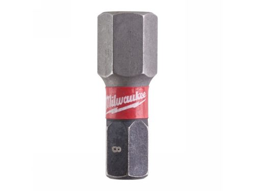 MILWAUKEE Bithegy imbusz 8 x 25 mm Shockwave Impact Duty (2 db/cs)