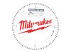 MILWAUKEE Fűrésztárcsa alumíniumhoz 254 x 30 x 3,0 mm /80T TF NEG