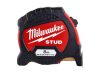 MILWAUKEE Mérőszalag 8 m x 33 mm mágneses STUD