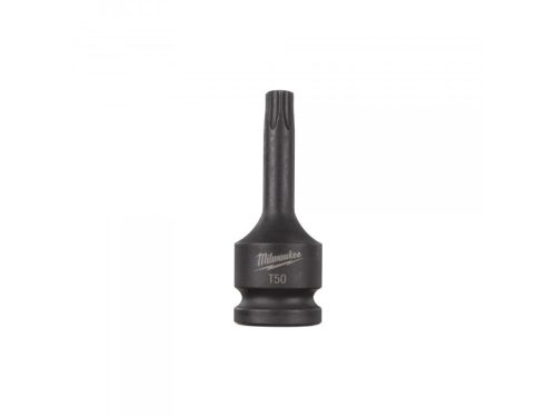 MILWAUKEE Gépi hosszú bit dugókulcs Torx 1/2" T50 CrMo