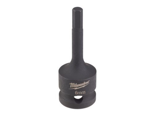 MILWAUKEE Gépi hosszú bit dugókulcs imbusz 1/2" 6 mm CrMo