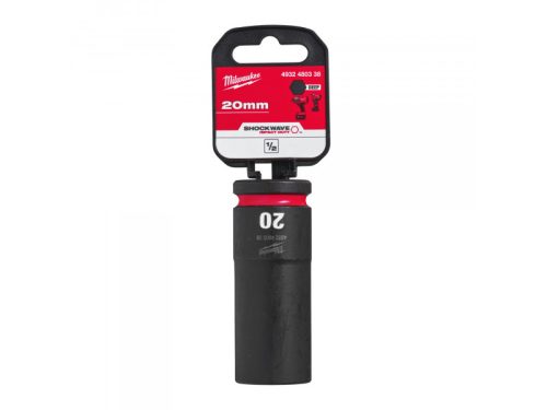 MILWAUKEE Gépi hosszú dugókulcs 1/2" 20 mm CrMo