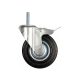 VOREL Ipari kerék forgóvillás fékkel 125 mm 100 kg