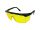 MORPHEUS Védőszemüveg sárga, fekete állítható szár (S9844Y)
