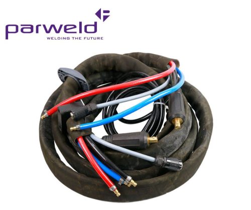 PARWELD APTM impulzus MIG hegesztőgépekhez összekötő kábel.10 méteres, léghűtéses
