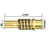 180A-os hegesztőpisztolyhoz közdarab M6 180A, jobbos menet (5db/cs)