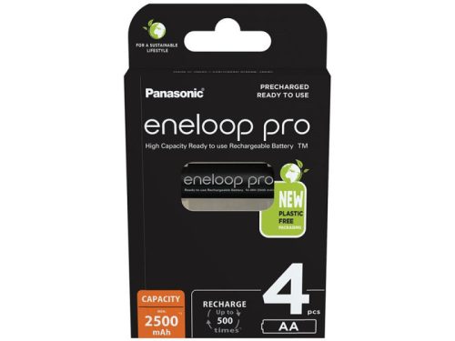 ENELOOP PRO AA/ceruza akkumulátor 1,2 V 2500 mAh (4 db/cs)