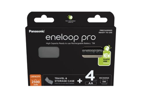 ENELOOP PRO AA/ceruza akkumulátor 1,2 V 2500 mAh (4 db/cs)