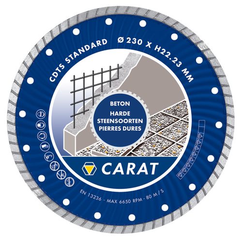 Carat gyémánt beton standard 115x22