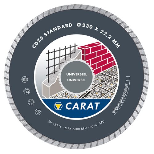 Carat gyémánt univ. standard 125x22