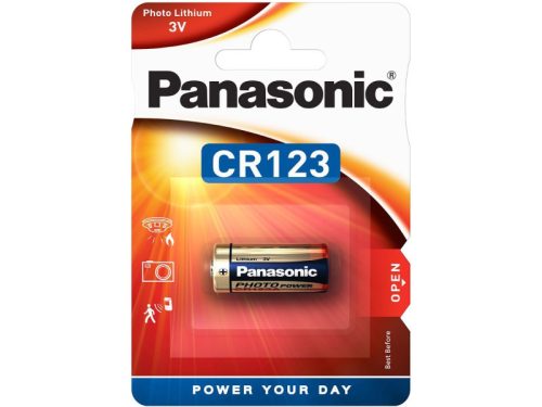 PANASONIC CR123 lítium gombelem 3 V