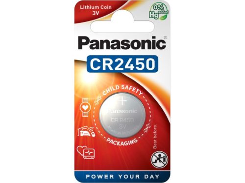 PANASONIC CR2450 lítium gombelem 3 V