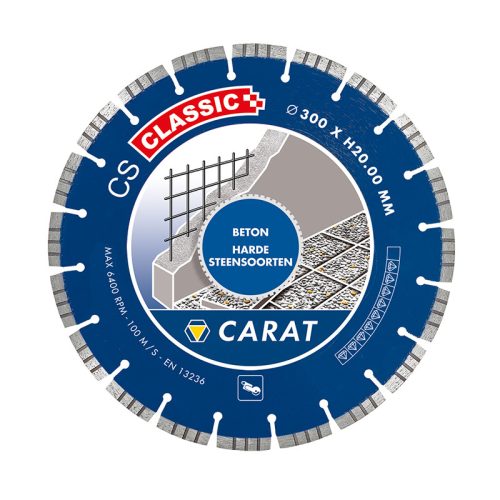 CARAT DIAMOND BLADE CONCRETE 400X2