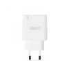 Hálózati Adapter USB + Type-C PD20W gyorstöltéssel - fehér