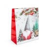 Karácsonyi ajándéktasak - papír - 265 x 127 x 330 mm - 4 féle / csomag - 12 db / csomag