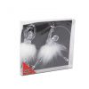 Karácsonyi dísz - akril balerina - 14 x 4 x 4 cm - 2 db / csomag