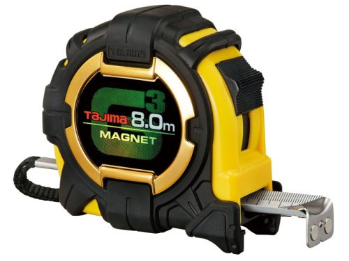 TAJIMA G3-Lock Mágneses mérőszalag 27 mm x 8 m