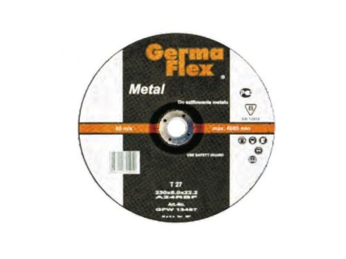 GERMAFLEX Tisztítókorong fémre 150 x 6,0 x 22,2 mm