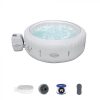 Lay-Z-Spa PARIS felfújható jakuzzi fűtéssel 196 x 66 cm, LED-világítással