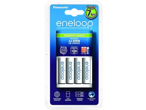 ENELOOP Akkumulátor töltő + 4 db AA/ceruza akkumulátor 1,2 V 1900 mAh