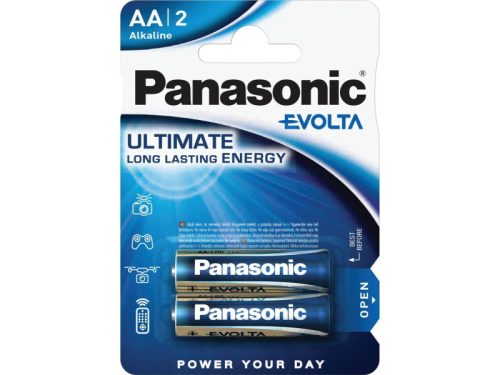 PANASONIC EVOLTA AA/ceruza szupertartós alkáli elem 1,5 V (2 db/cs)