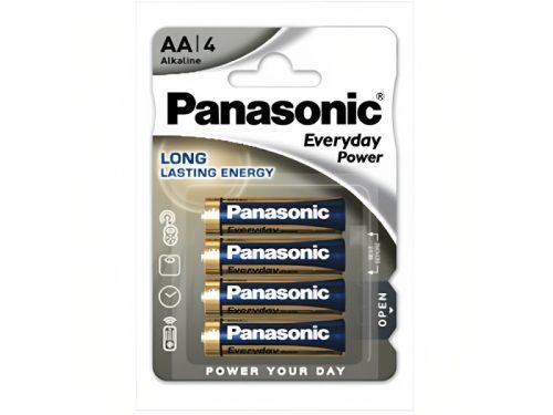 PANASONIC AA/ceruza tartós alkáli elem 1,5 V (4 db/cs)