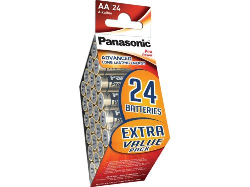 PANASONIC AA/ceruza tartós alkáli elem 1,5 V (24 db/cs)