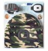 Beanie with LED light - camouflage