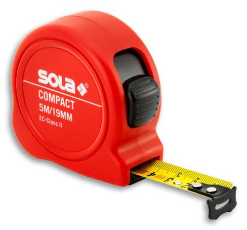 SOLA - Compact CO 5 - Zsebmérőszalagok 19mm/5m