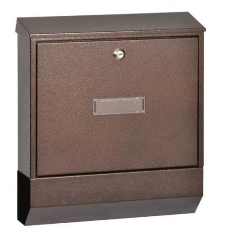 MARS - post box, galvanized 6301- brown