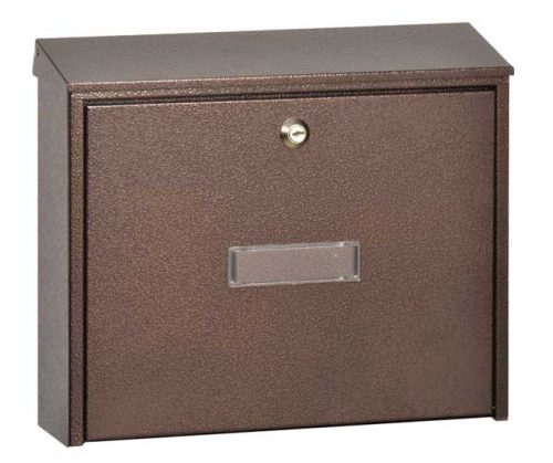 MARS - post box, galvanized 6305 - brown