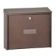 MARS - post box, galvanized 6305 - brown