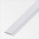 ALFER - Flat bar 20x2 Alu silver 1m